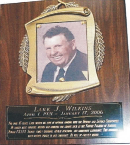 Pioneer Award Lark Wilkens